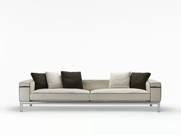 ACE - 3 seater fabric sofa with removable cover by Siwa Soft Style - view 3